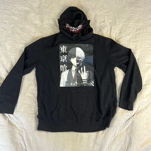 Tokyo ghoul hoodie with mask